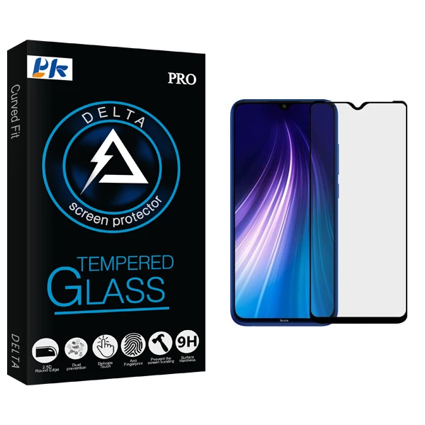 محافظ صفحه نمایش سرامیکی پی کی مدل Delta Glass مناسب برای گوشی موبایل شیائومی REDMI NOTE8