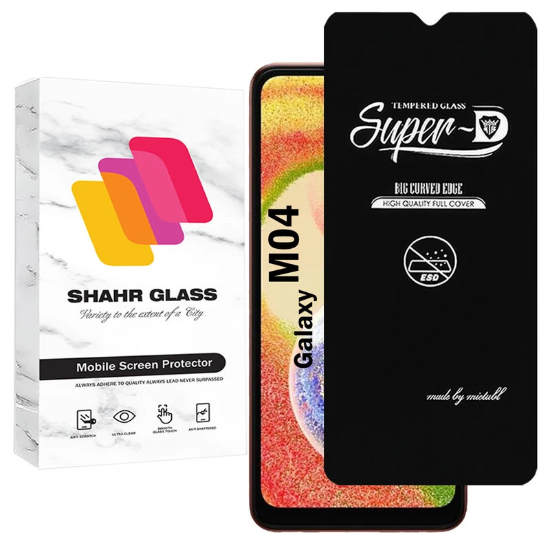 محافظ صفحه نمایش شهر گلس مدل SUPERDNSH مناسب برای گوشی موبایل سامسونگ Galaxy M04