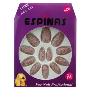 ناخن مصنوعی اسپیناس مدل NT1244 بسته 12 عددی