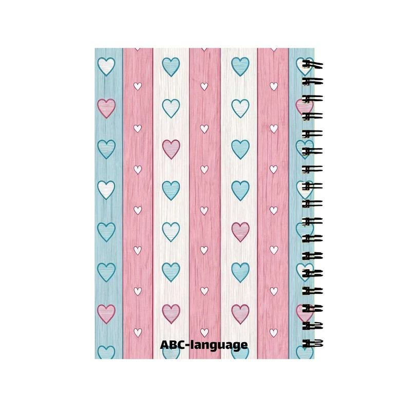 دفتر زبان 60 برگ مدل فانتزی کد 46