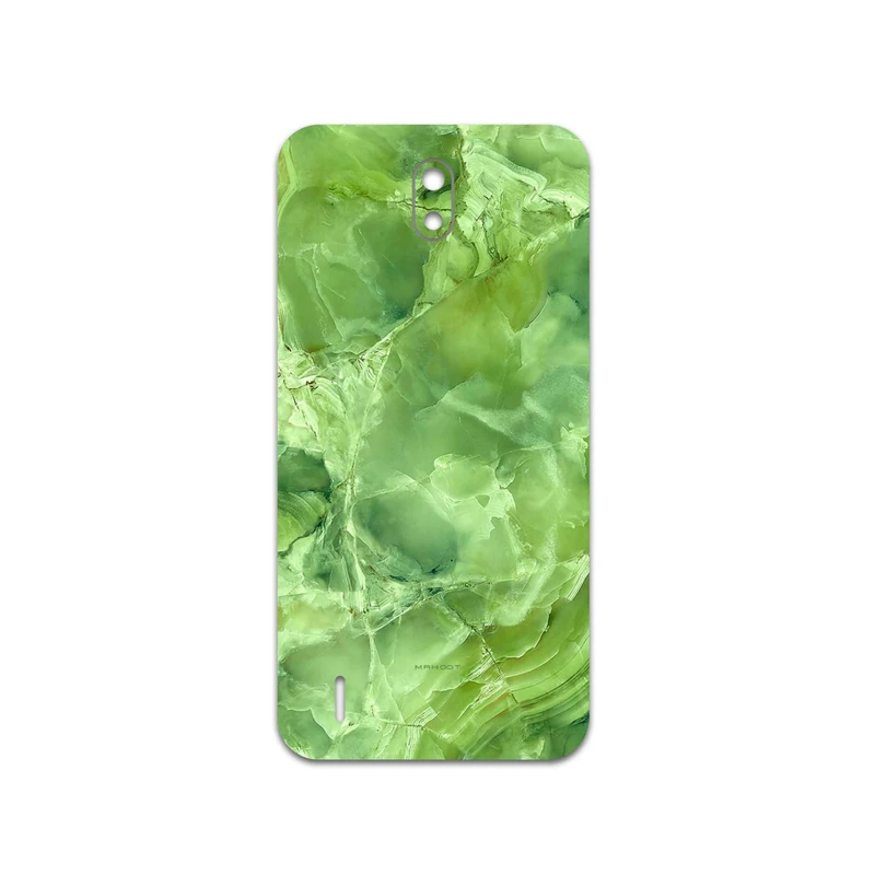برچسب پوششی ماهوت مدل Green-Crystal-Marble مناسب برای گوشی موبایل نوکیا C1