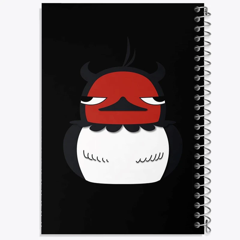 دفتر مشق 50 برگ خندالو مدل نرو انیمه بلک کلاور Black Clover  کد 11739