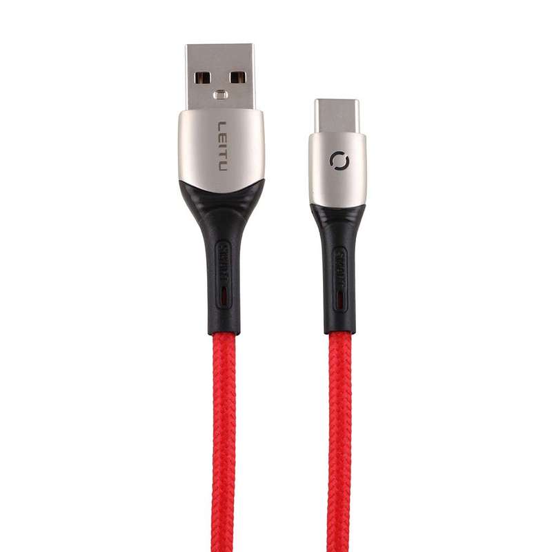 کابل تبدیل USB به USB -C لیتو مدل LD-17 طول 1 متر