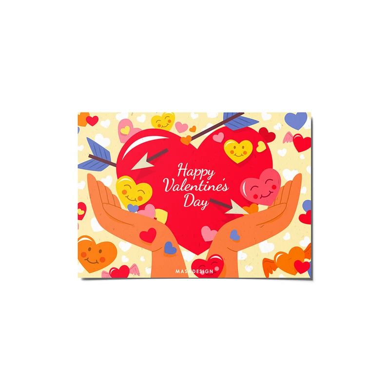 کارت پستال ماسا دیزاین مدل  venus675 ماه تولد love