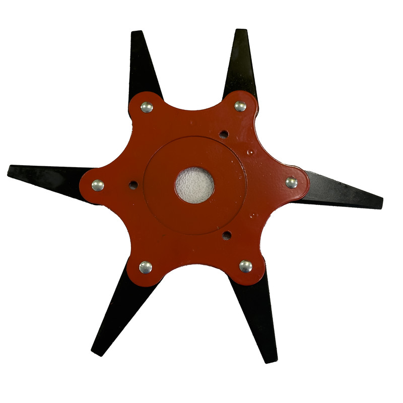 تیغه علف تراش موتوری مدل 6پر چرخشی کد SMT-6PAR