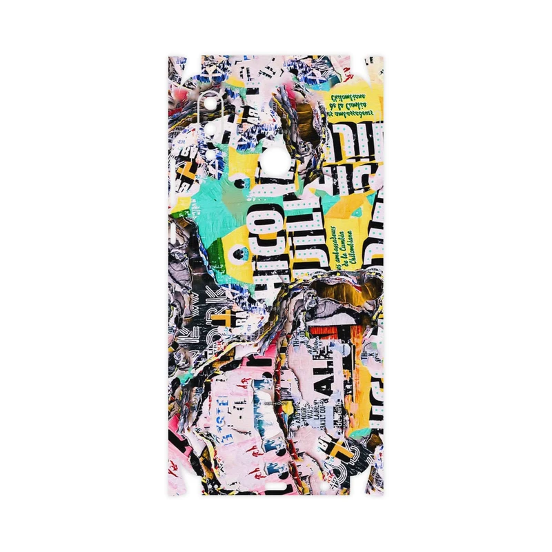 برچسب پوششی ماهوت مدل Collage of Teared Paper-FullSkin مناسب برای گوشی موبایل هوآوی Nova 3