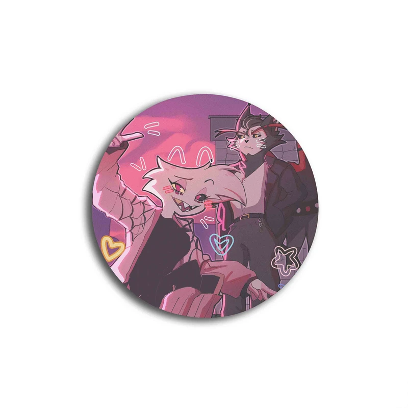 زیر لیوانی مدل انیمیشن هزبین هتل کد Hazbin Hotel 575