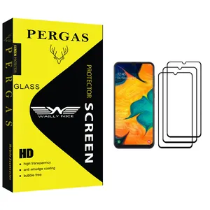 Waily Nice Pergas Glass Screen Protector For Samsung Galaxy A30 Pack Of 3