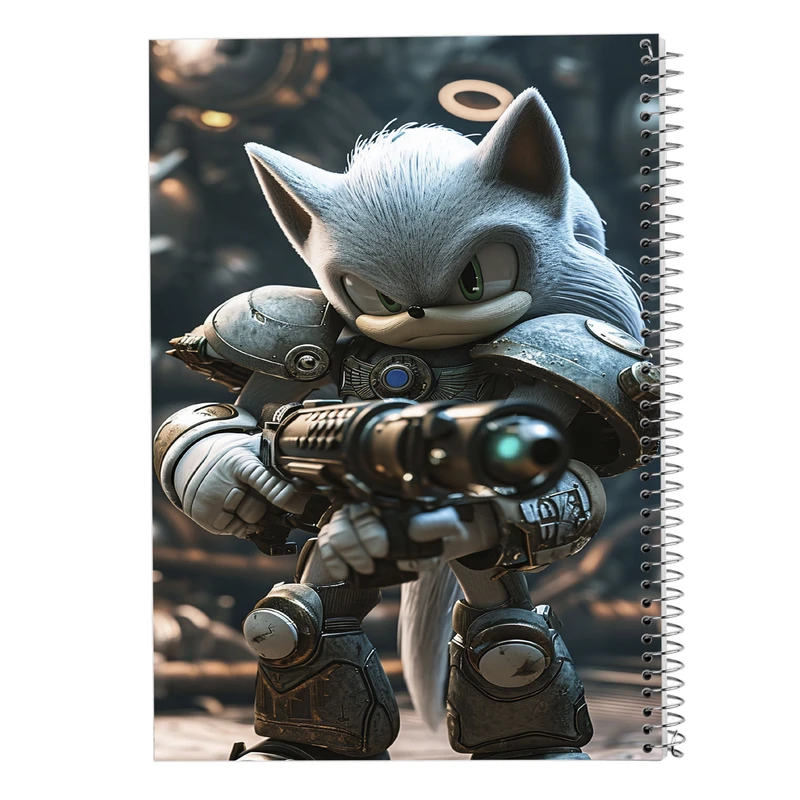 دفتر نقاشی 50 برگ مدوپد مدل سونیک sonic کد DF13429