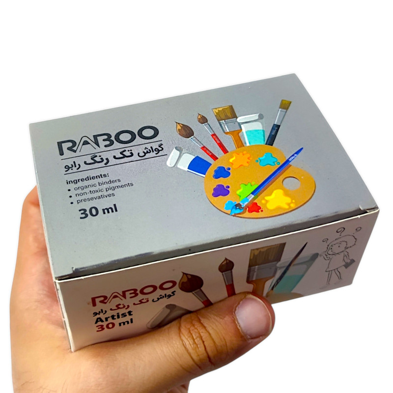 گواش رابو مدل آرتیست بسته 6 عددی