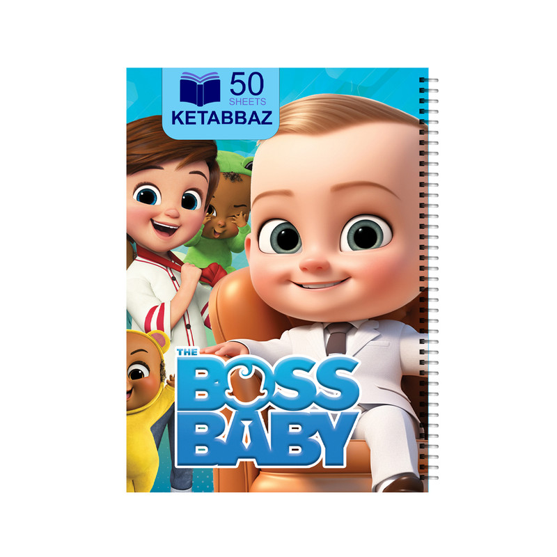 دفتر نقاشی ۵۰ برگ انتشارات کتاب باز کد NF-50 مجموعه ۸ عددی