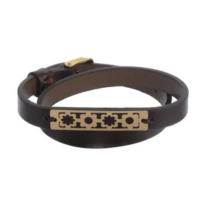 دستبند طلا 18 عیار زنانه الن نار مدل MGL-D0636 LN0636