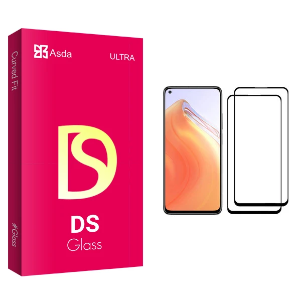 محافظ صفحه نمایش آسدا مدل DS glass مناسب برای گوشی موبایل شیائومی Mi 10T 5G بسته دو عددی