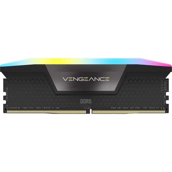 رم دسکتاپ DDR5 تک کاناله 5200 مگاهرتز CL40 کورسیر مدل VENGEANCE RGB ظرفیت 16 گیگابایت
