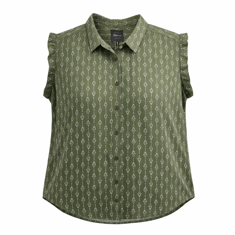 شومیز بدون آستین یقه هفت زنانه مدل 829