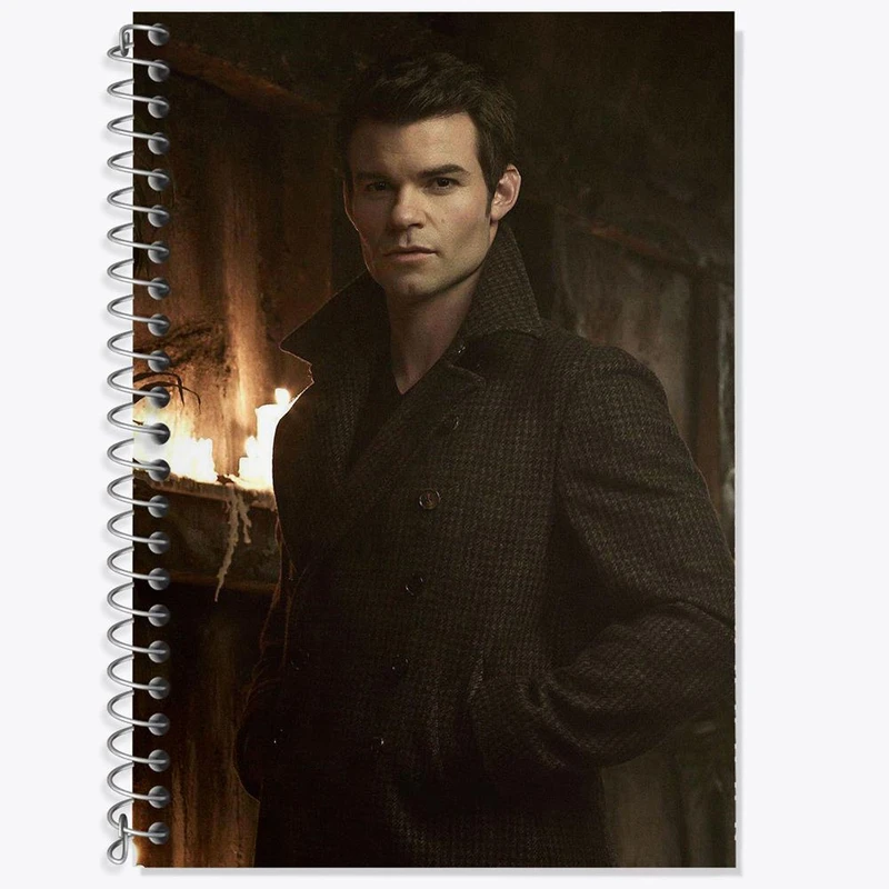 دفتر لغت 50 برگ خندالو مدل الایژا مایکلسون اصیل ها The Originals کد 20309