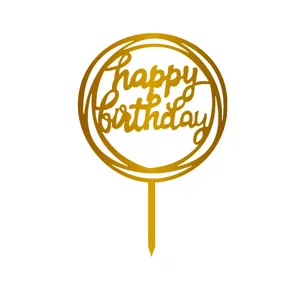  تاپر کیک تولد مدل happy birthday کد H25