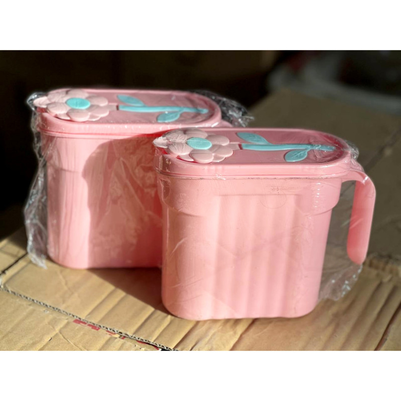 ظرف پودر رختشویی مدل گل ظرف پودر رختشویی مدل گل