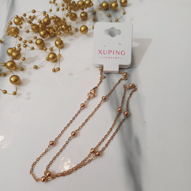 زنجیر زنانه ژوپینگ مدل بلبل کد AAB-186