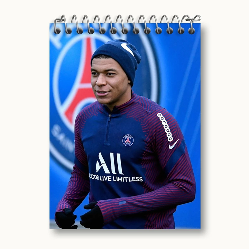 دفتر یادداشت 50 برگ خندالو مدل کیلیان امباپه کد 14023