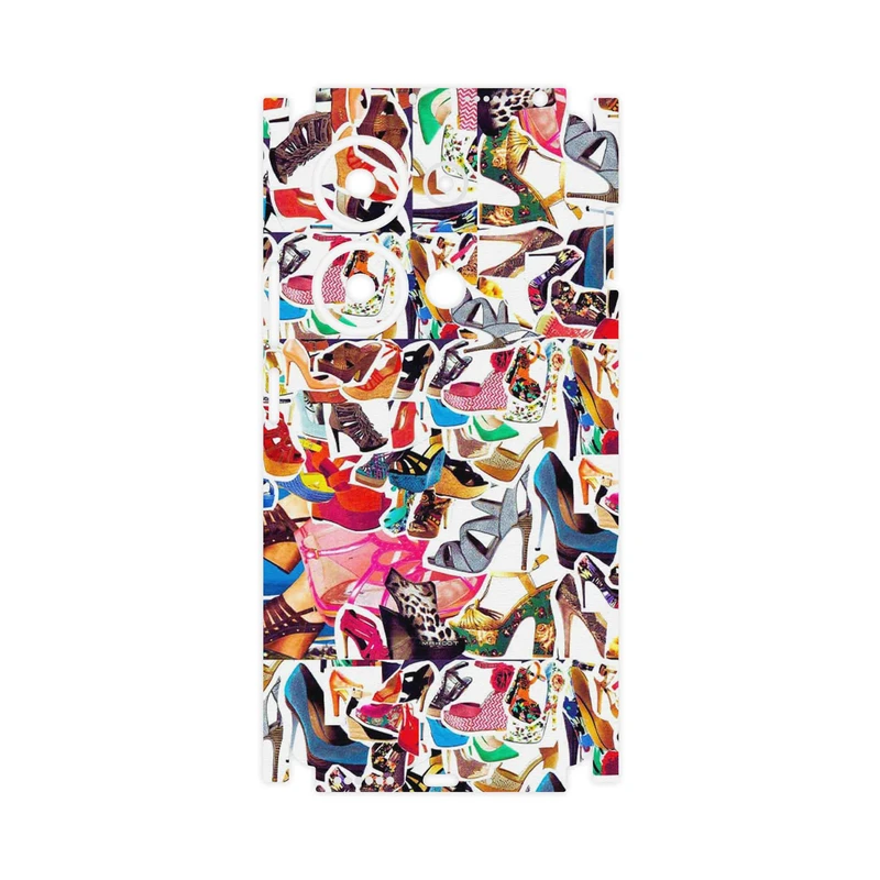 برچسب پوششی ماهوت مدل Collage of High heel Shoes-FullSkin مناسب برای گوشی موبایل شیائومی Poco M6 Pro 4G
