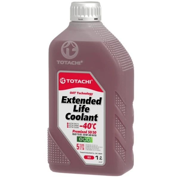 ضدیخ و ضدجوش 50 به 50 توتاچی مدل Extended life coolant 50/50 حجم 1 لیتر