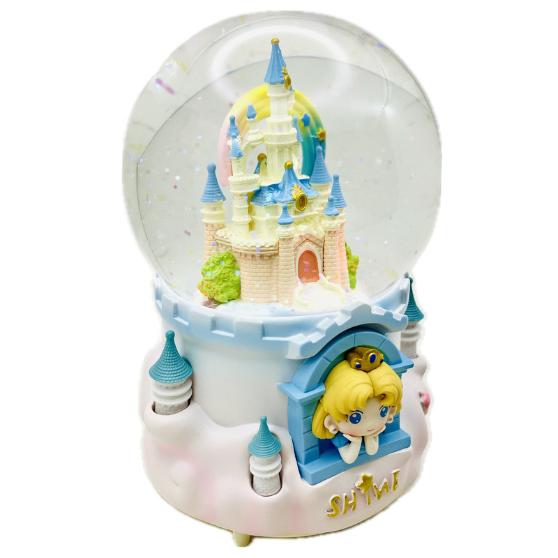 گوی موزیکال مدل  پمپی Shine طرح پرنسس قلعه کد PB1394