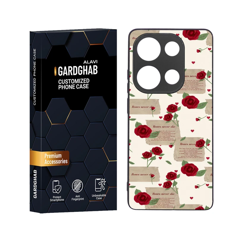 کاور گارد قاب علوی مدل دور ژله ای مناسب برای گوشی موبایل شیائومی Poco M6 Pro 4G