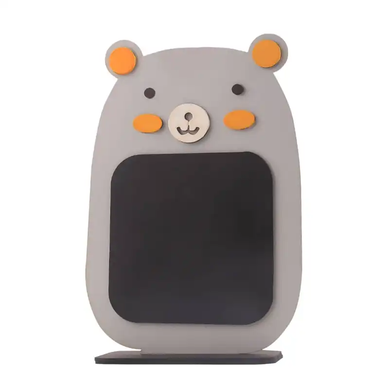 تخته سیاه گچی مدل خرسی سایز 18x26 سانتی متر