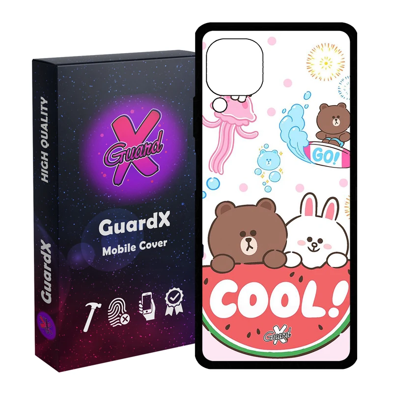 کاور گارد ایکس طرح Cool مدل Glass10071 مناسب برای گوشی موبایل هوآوی Nova 7i / Nova 6 SE / P40 Lite