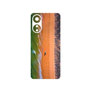 MAHOOT Beach and Green Sea Cover Sticker for Oppo A78 4G