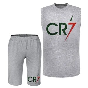 ست تاپ و شلوارک مردانه مدل رونالدو A436