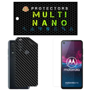 Multi Nano X-SFC Screen Protector For Motorola One Action with back skin