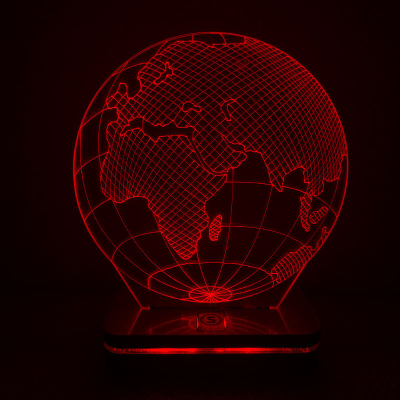 چراغ خواب طرح کره زمین مدل هفت رنگ کد 1100 چراغ خواب طرح کره زمین مدل هفت رنگ کد 1100