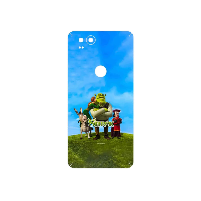 برچسب پوششی ماهوت مدل Shrek مناسب برای گوشی موبایل گوگل Pixel 2