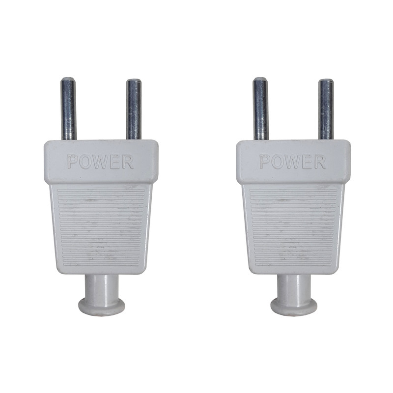 دوشاخه برق پاور مدل 250v کد 002 مجموعه 2 عددی