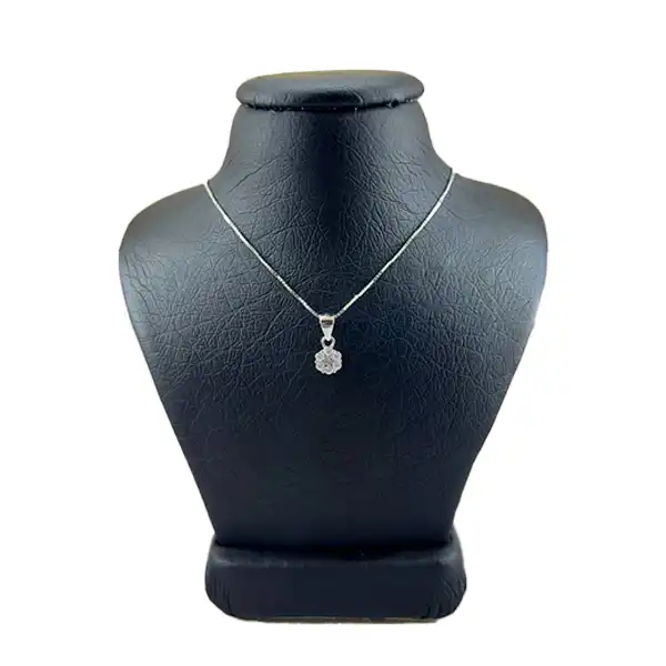 گردنبند نقره زنانه مدل جواهری کد 2478412