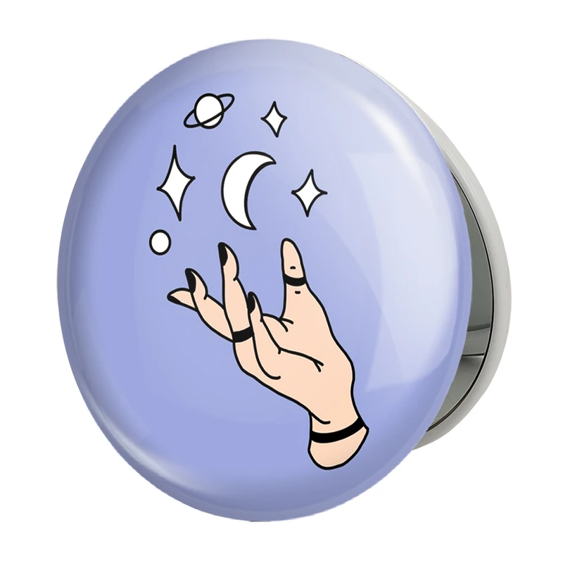 آینه جیبی خندالو طرح فضایی مدل تاشو کد 25149 