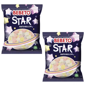 مارشملو ببتو مدل ستاره - 60 گرم بسته 2 عددی