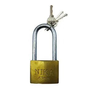 قفل آویز نیکا مدل بلند کد YPB-63MM