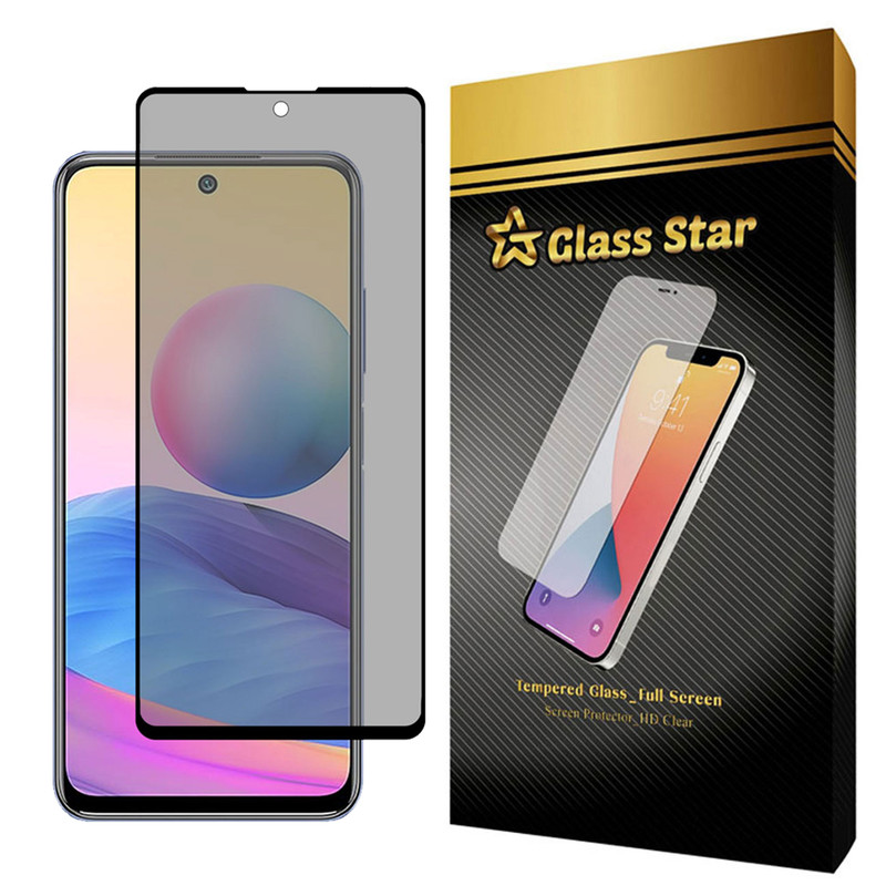 محافظ صفحه نمایش حریم شخصی گلس استار مدل PRF مناسب برای گوشی موبایل شیائومی Redmi Note 10 Pro