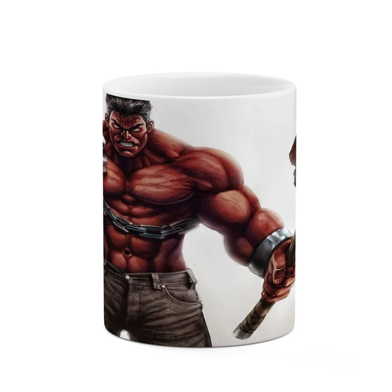 ماگ کاکتی مدل رد هالک Red Hulk کد mgh39724