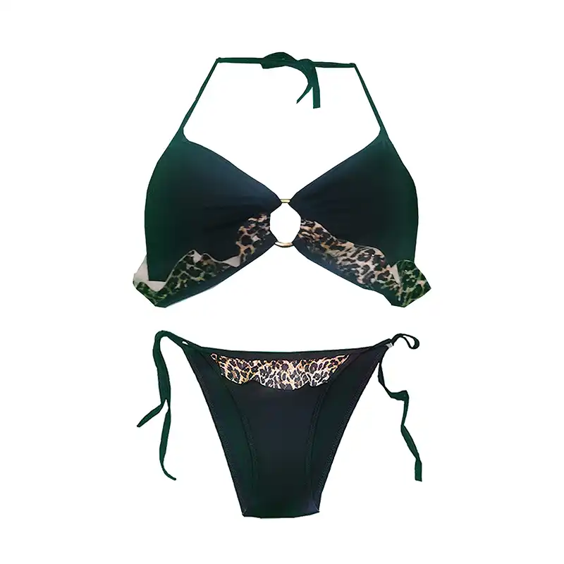 مایو زنانه مدل GH23 پلنگی