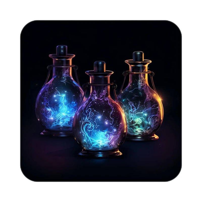 زیر لیوانی کاکتی طرح هری پاتر Harry Potter مدل mp41502