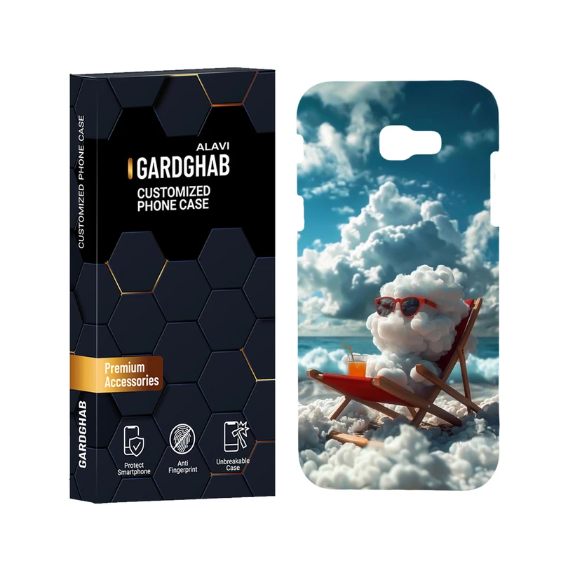 کاور گارد قاب علوی مدل هنری مناسب برای گوشی موبایل سامسونگ Galaxy A720 / A7 2017