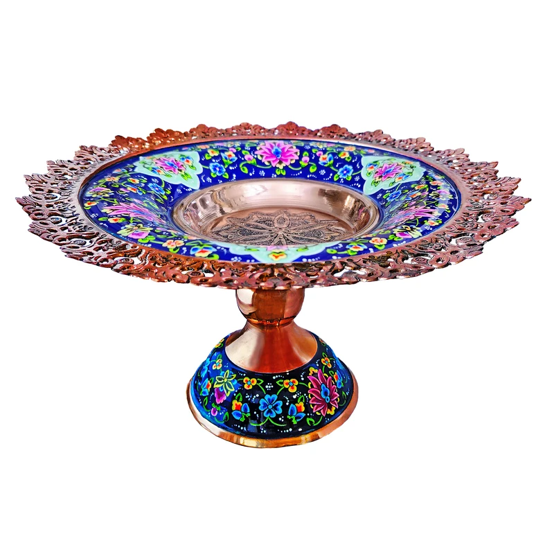 شیرینی خوری مسی مدل پرداز کد 26