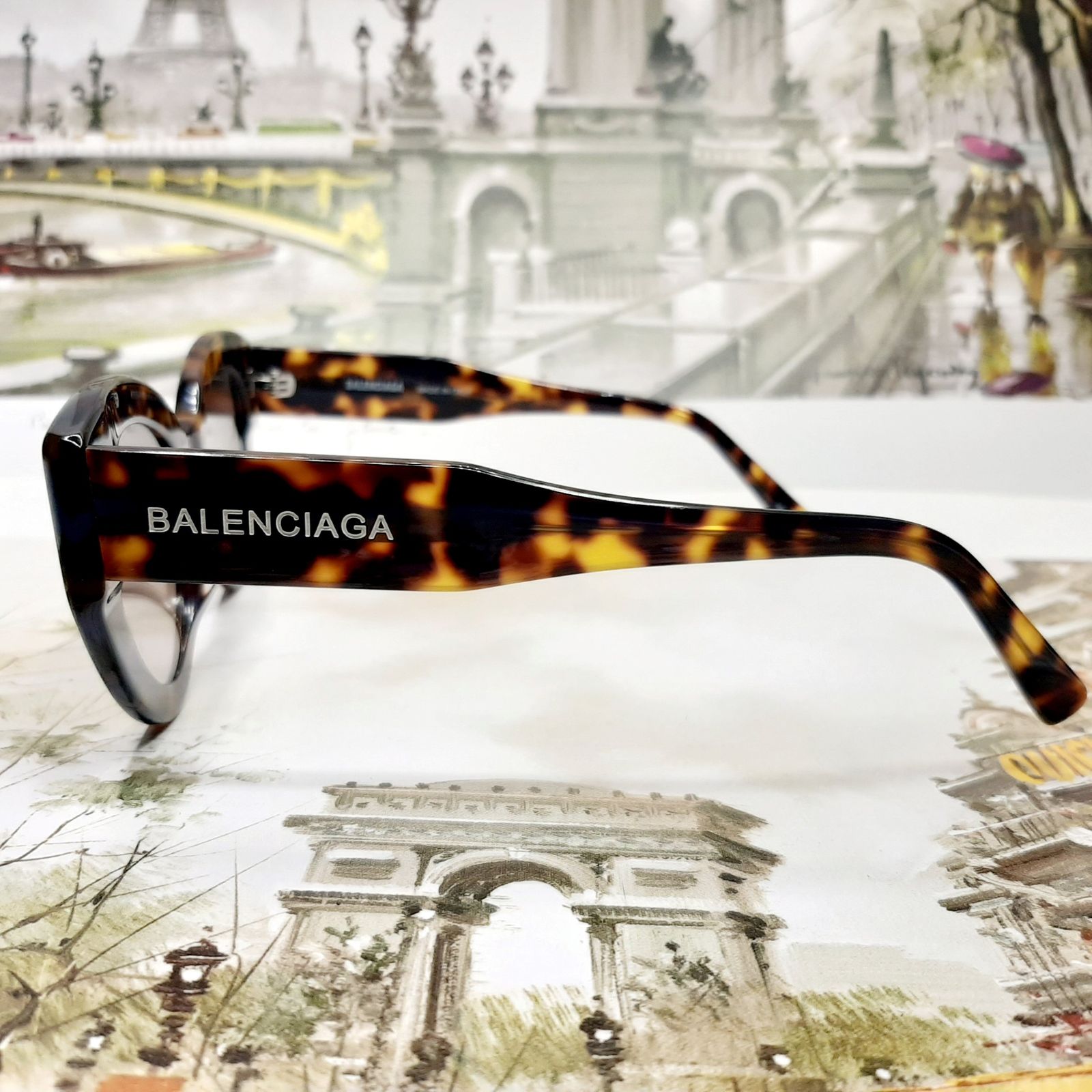 عینک آفتابی زنانه بالنسیاگا مدل BB0073S002 -  - 5