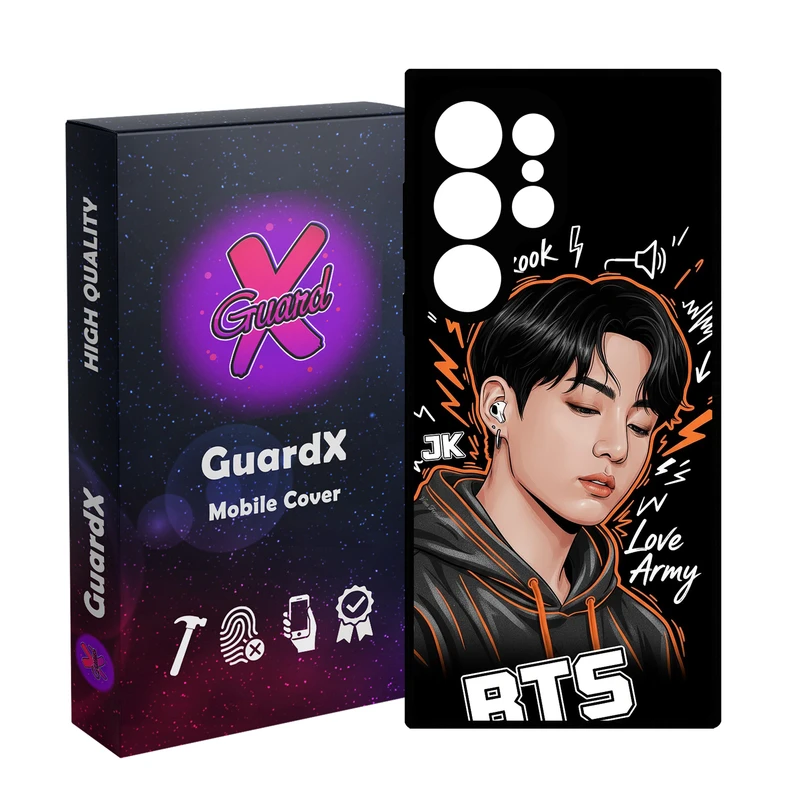 کاور گارد ایکس طرح Jungkook مدل 11044 مناسب برای گوشی موبایل سامسونگ Galaxy S25 Ultra