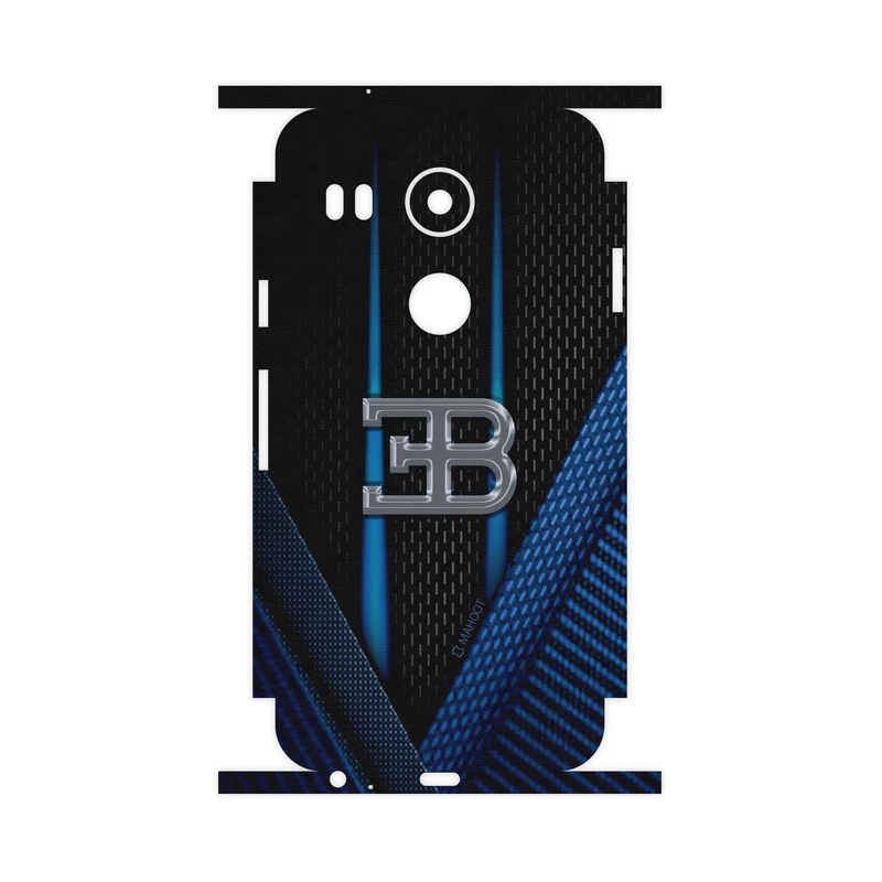 برچسب پوششی ماهوت مدل BUGATTI-FullSkin  مناسب برای گوشی موبایل گوگل Nexus 5X