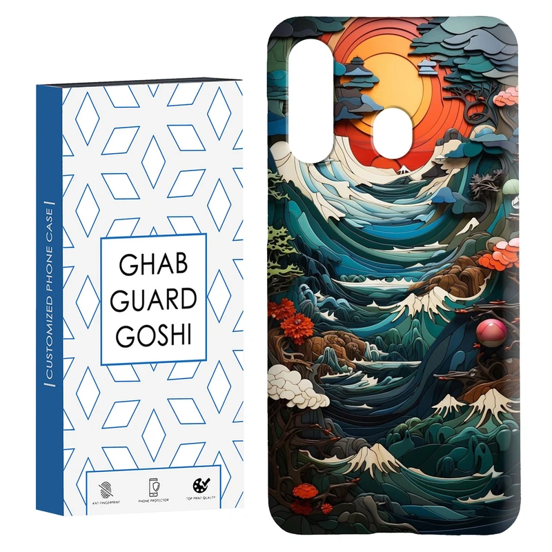 کاور قاب گارد گوشی طرح منظره کد Dimo-205 مناسب برای گوشی موبایل سامسونگ Galaxy A60 / M40